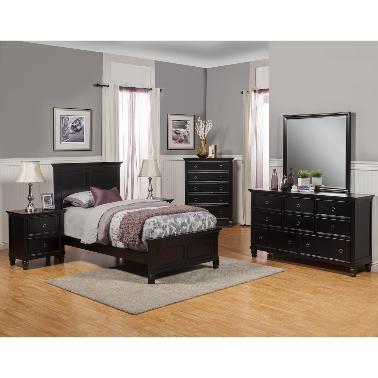 New Classic Furniture Tamarack Twin Bedroom Group