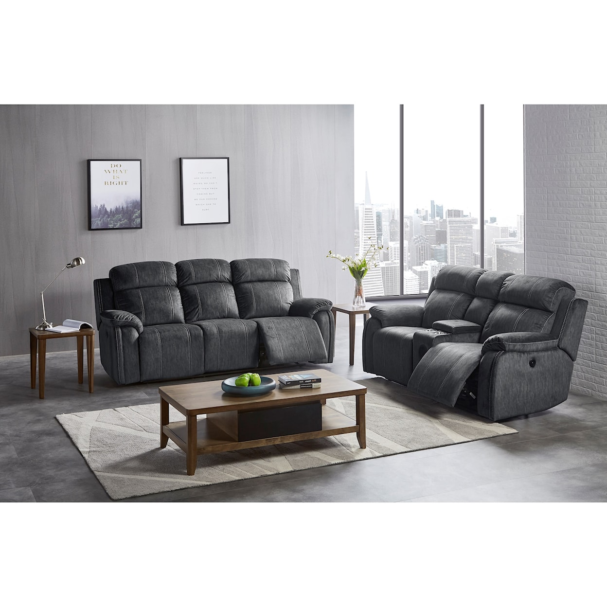 New Classic Furniture Tango Power P1 Reclining Living Room Group