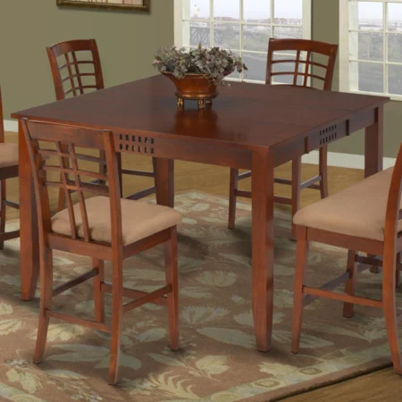 Square Leg Counter Table