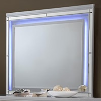Dresser Mirror with LED Lighting