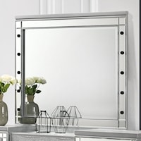 MILAN SILVER VANITY MIRROR | (BULBS NOT INCLUDED)