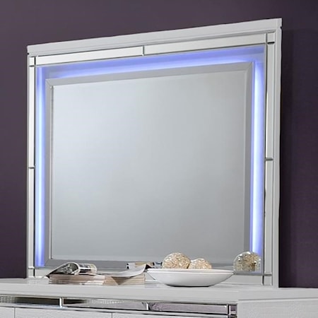 MILAN WHITE LIGHT UP MIRROR |