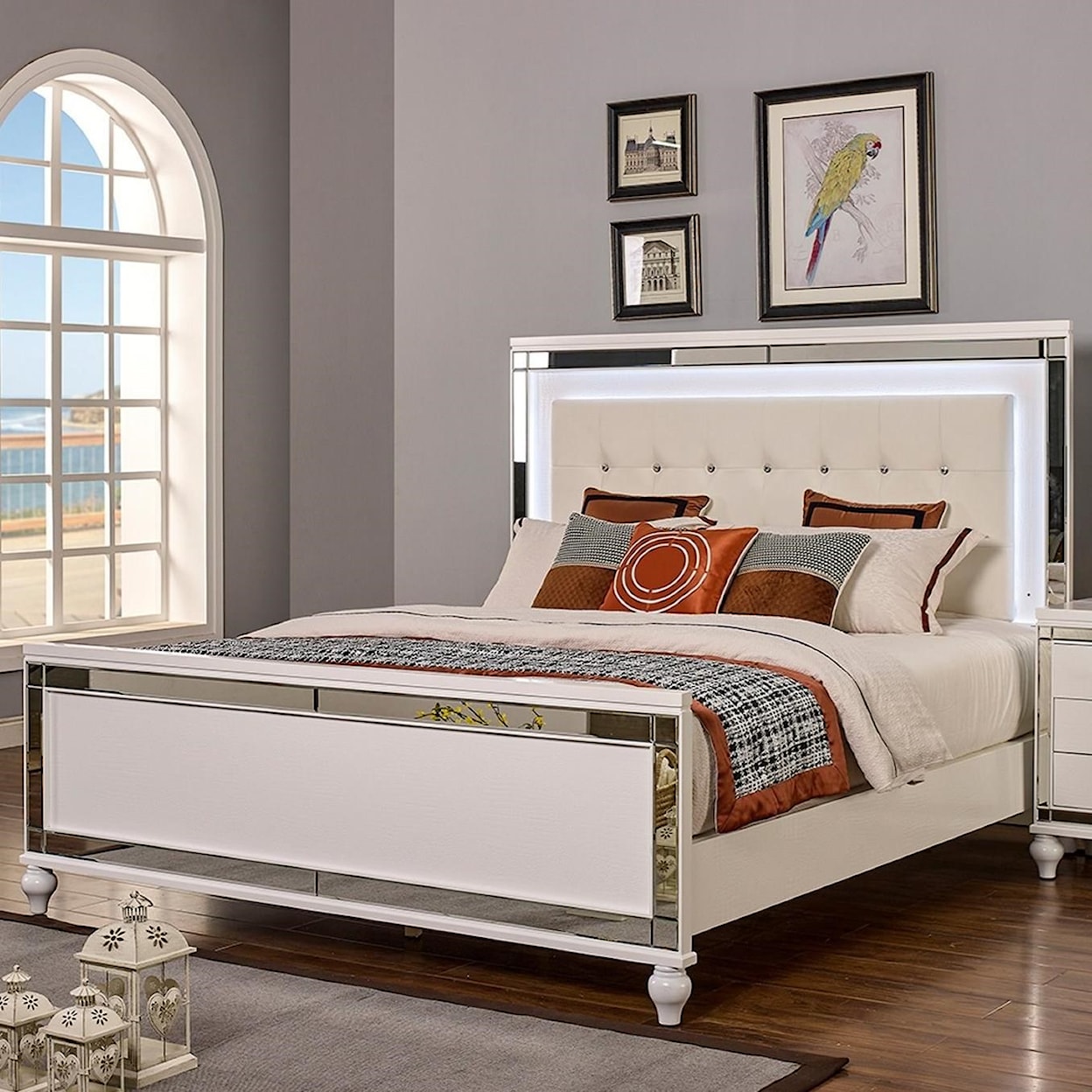New Classic Valentino King Bed