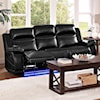 New Classic Vega Reclining Sofa with Power Footrest