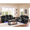New Classic Vega Reclining Sofa with Power Footrest