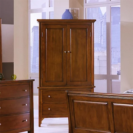 (2) Drawer Armoire