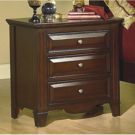 Three Drawer Nightstand