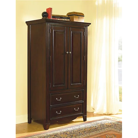 Two Door Bedroom Storage Armoire