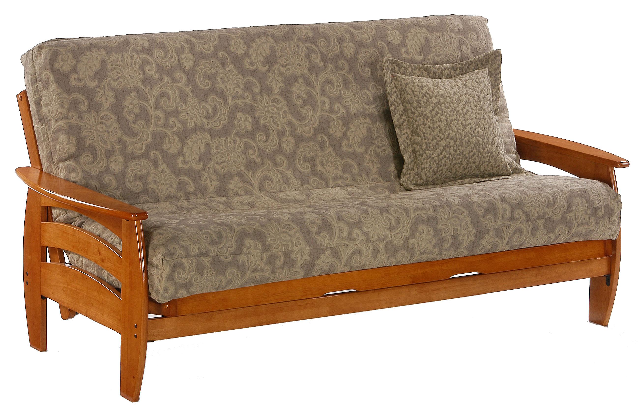 Honey Oak Chair Size Futon