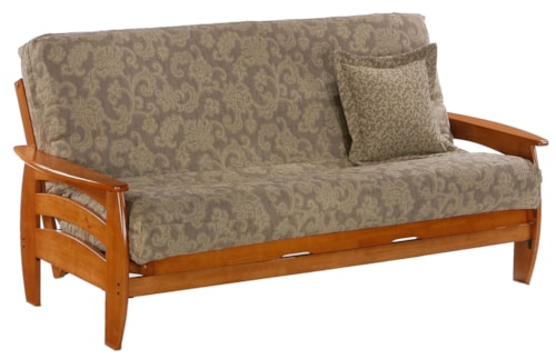 Honey Oak Chair Size Futon
