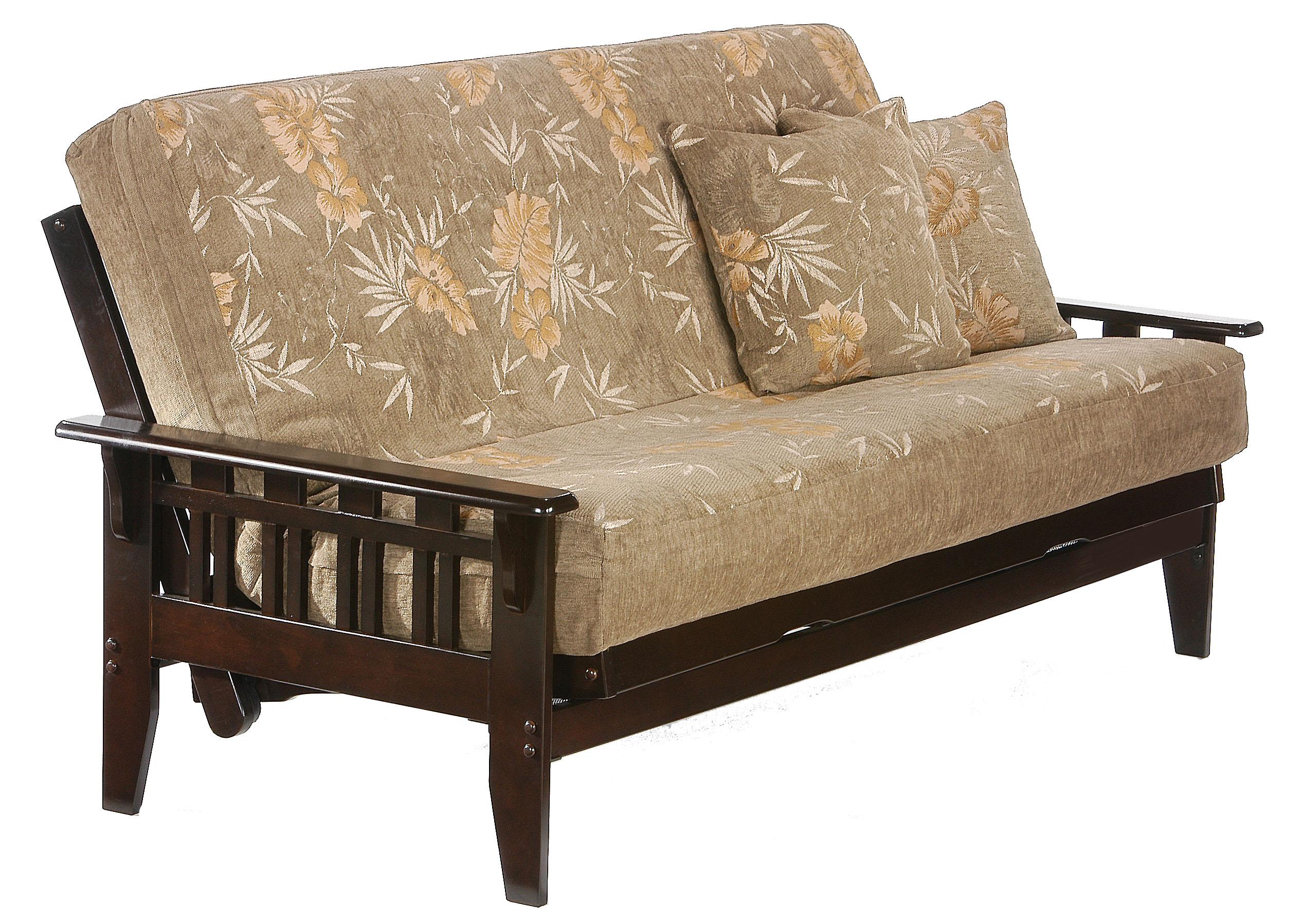 Dark Chocolate Chair Size Futon