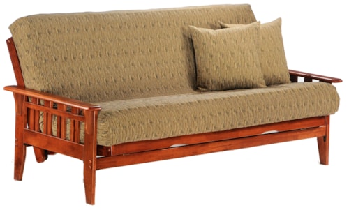 Dark Cherry Queen Size Futon