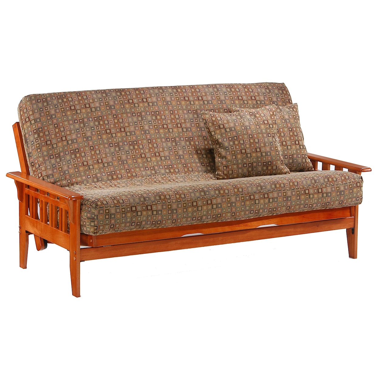 Night & Day Furniture Kingston Teak Queen Size Futon