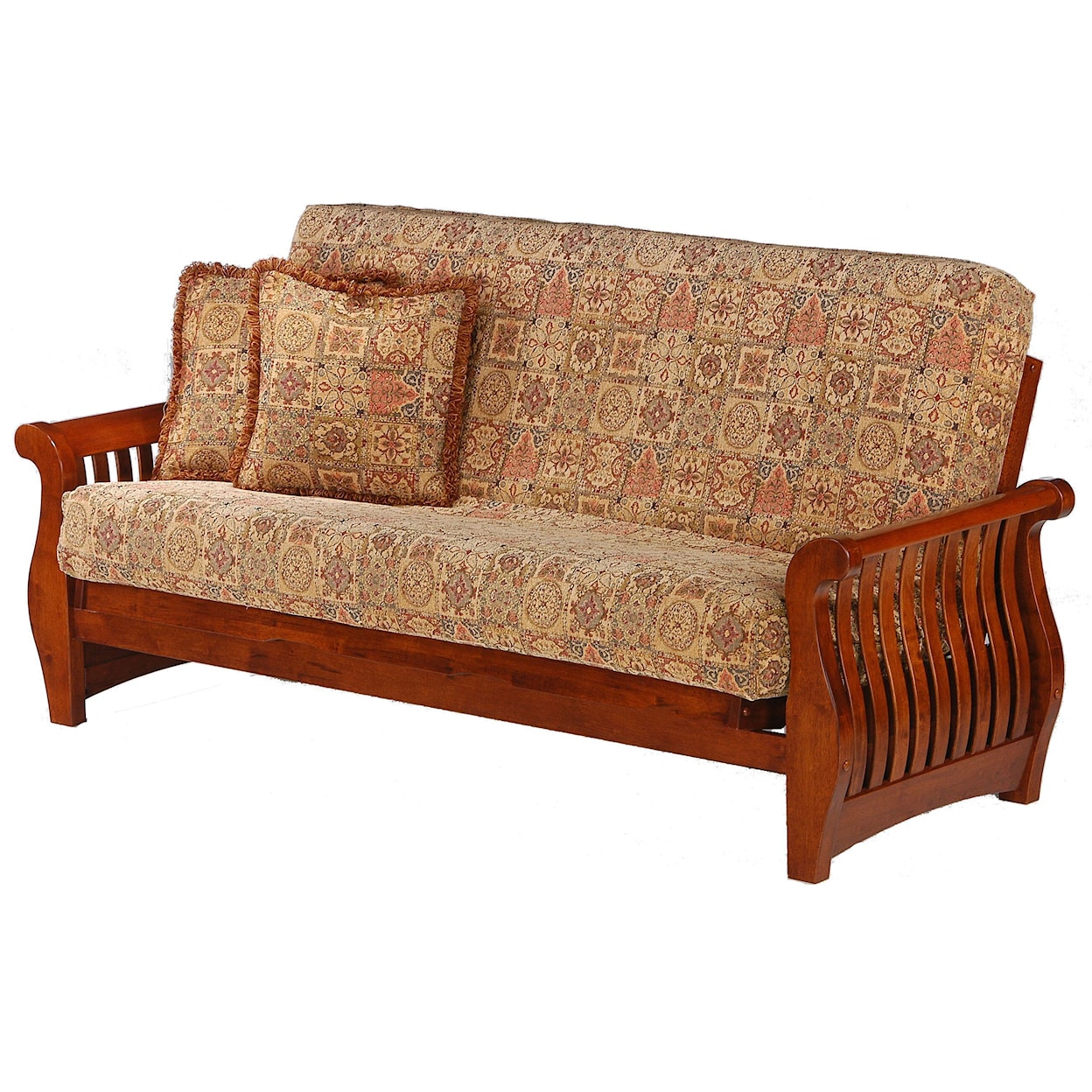 Night & Day Furniture Nightfall Cherry Full Size Futon