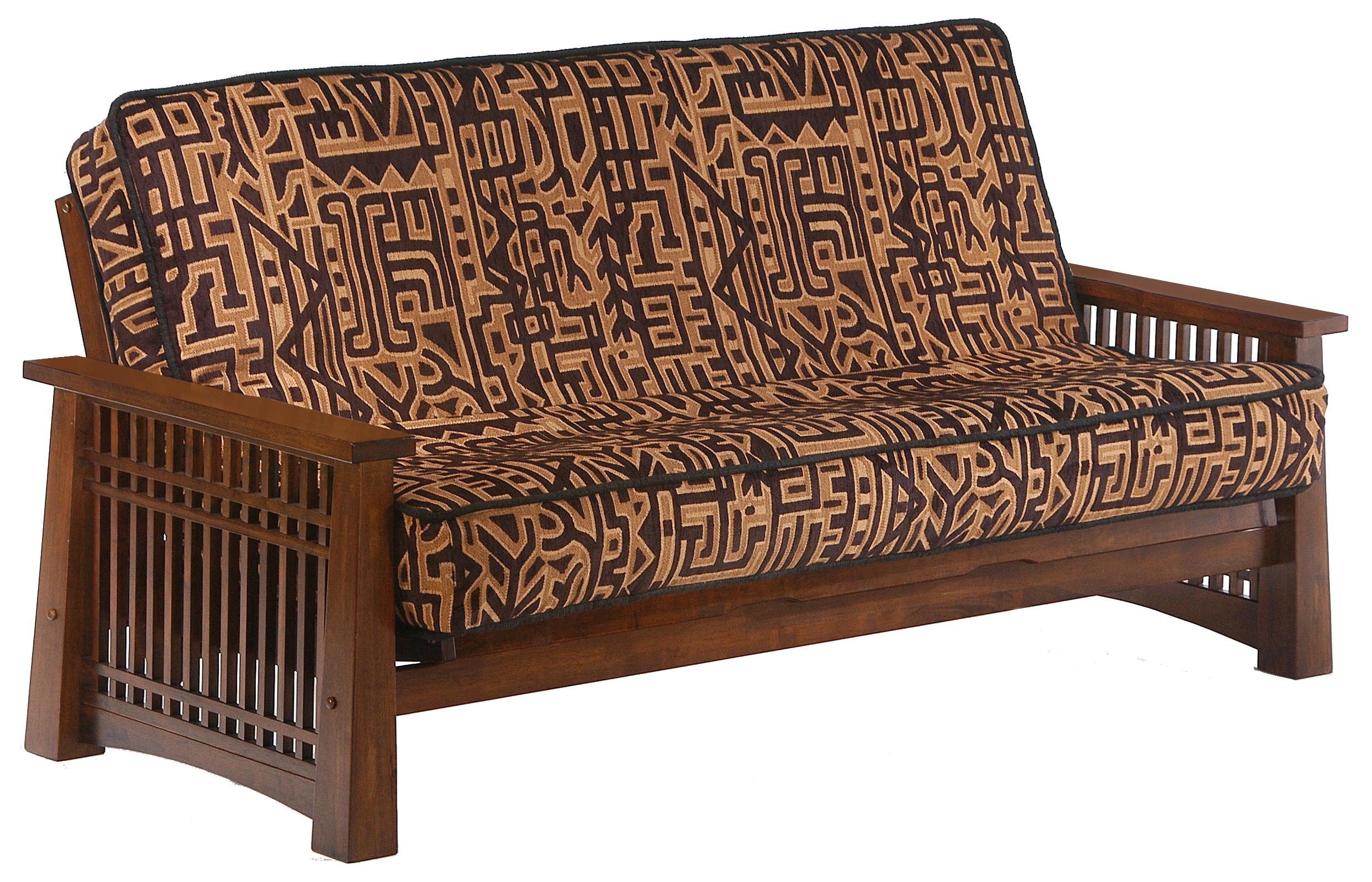 Black Walnut Full Size Futon