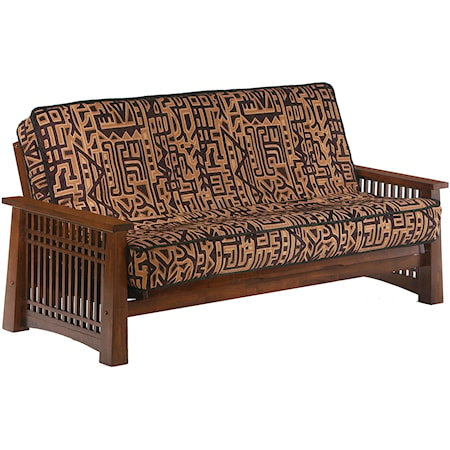 Black Walnut Full Size Futon