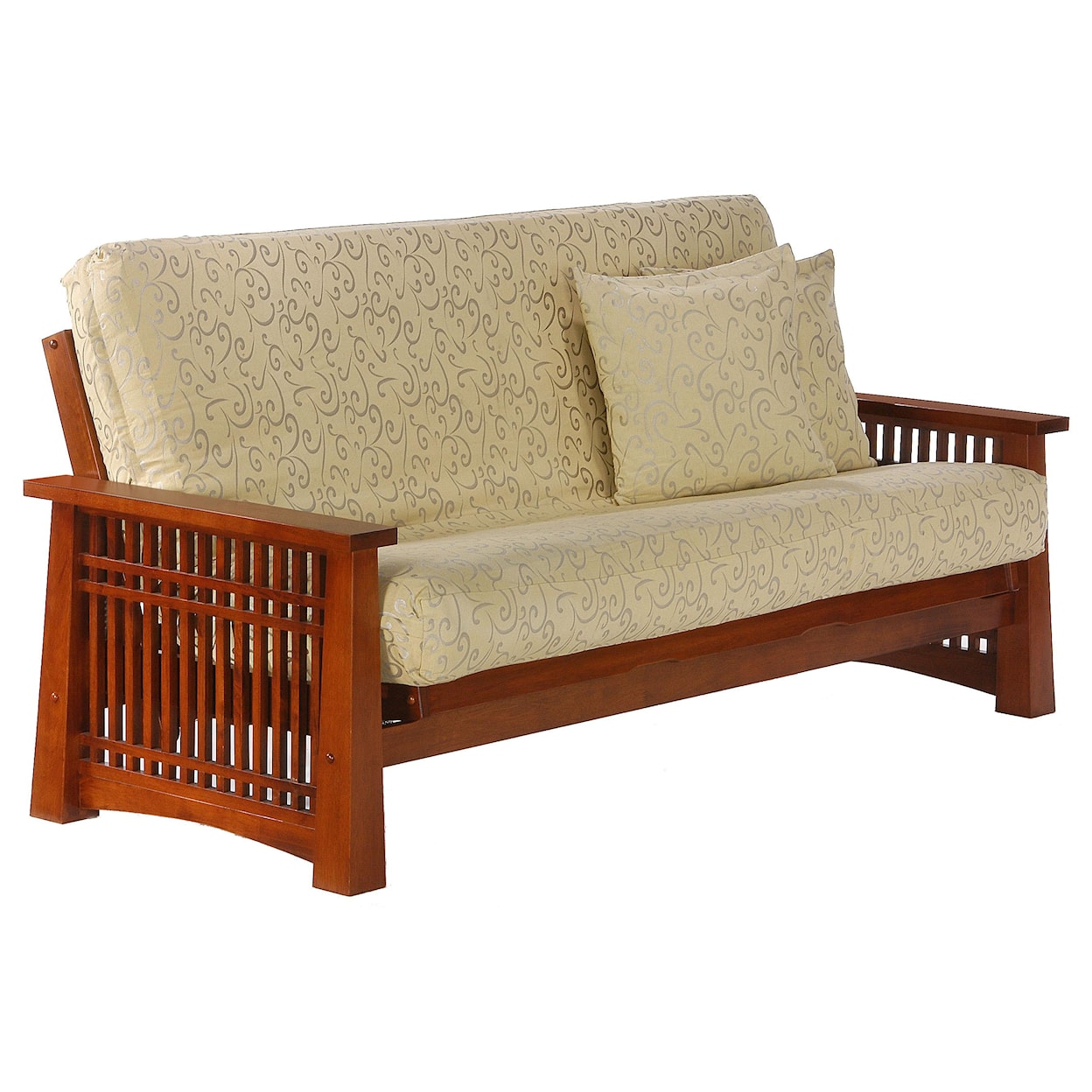 Night & Day Furniture Solstice Cherry Full Size Futon