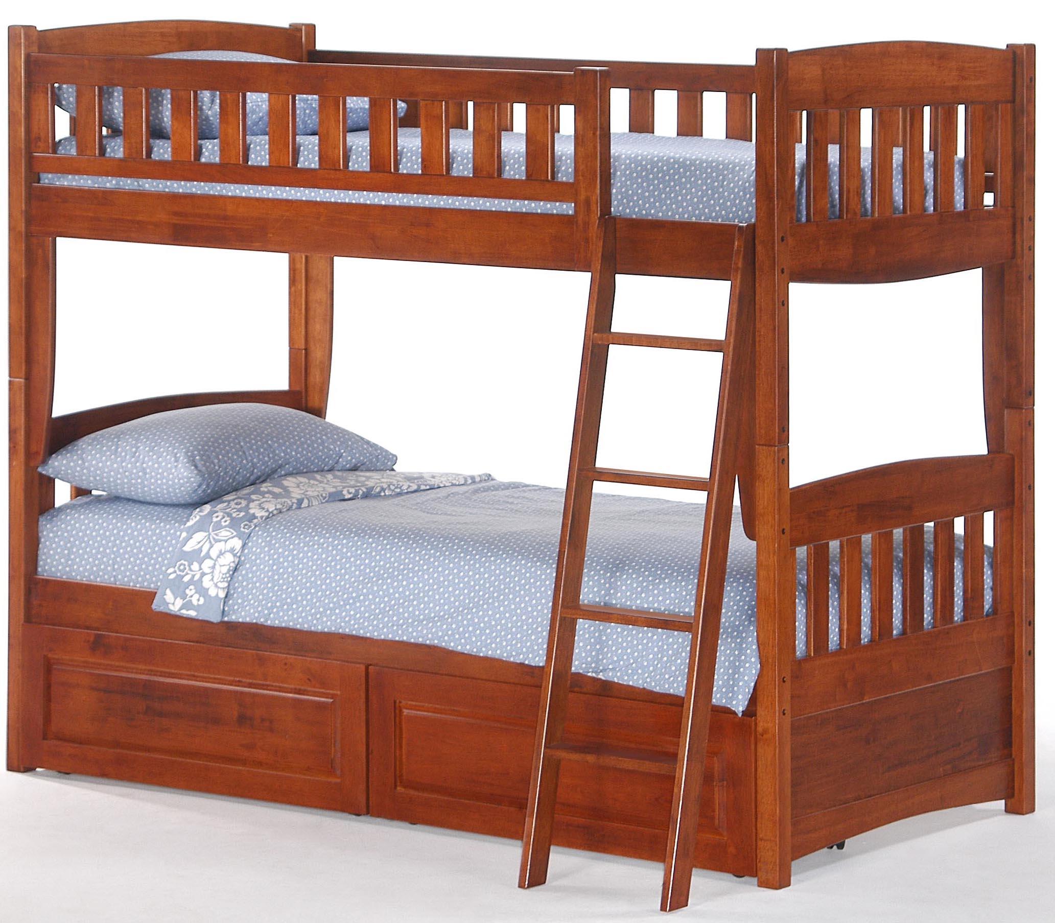 Night & Day Furniture Spice PBHCINCH+PBR+PBS+PDRCINCH Cinnamon Twin