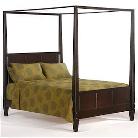 Laurel Queen Canopy Bed