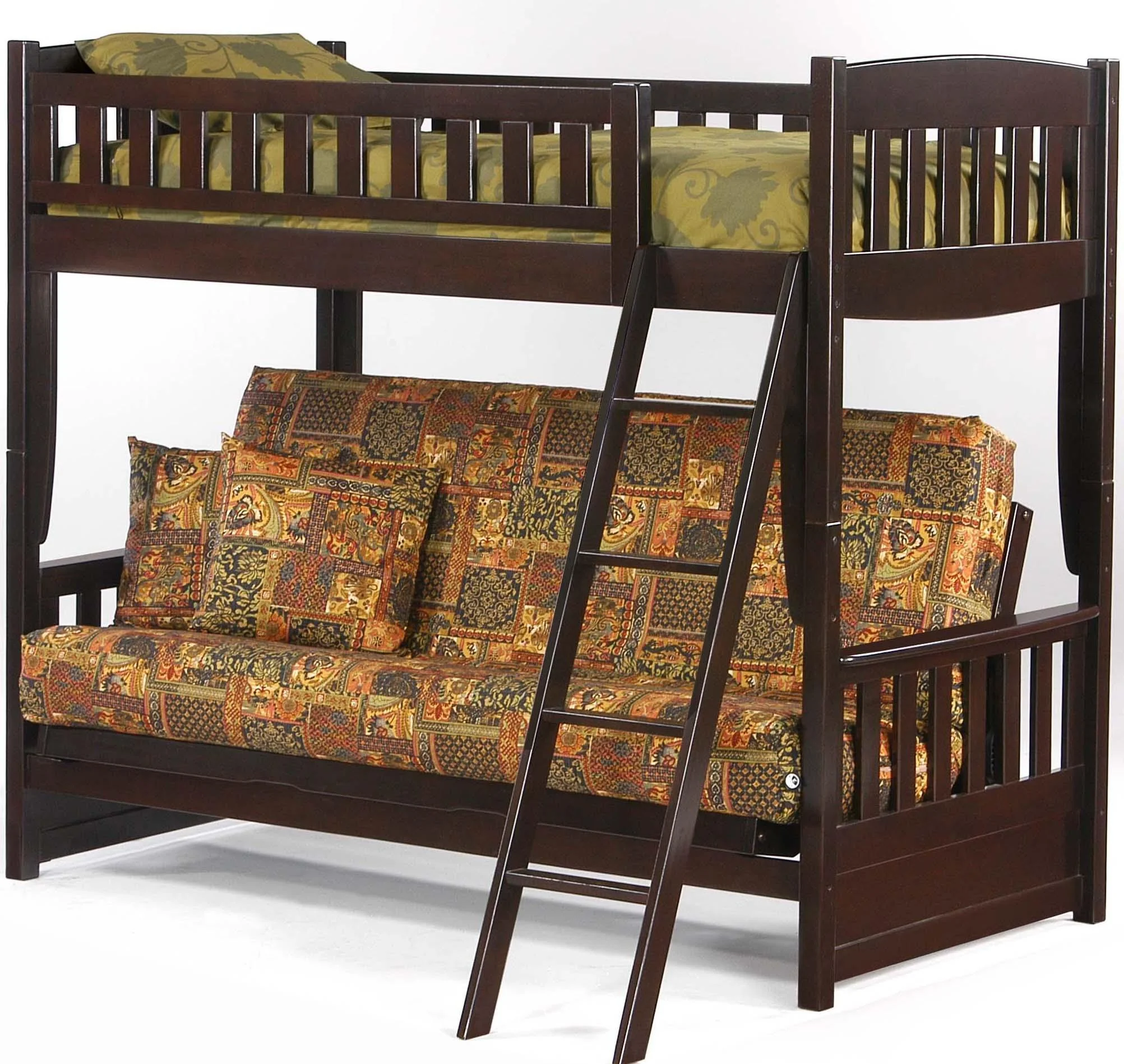 Night & Day Furniture Spice SFBH-CIN-CHO+SB+SFBR+SFBS Cinnamon Futon