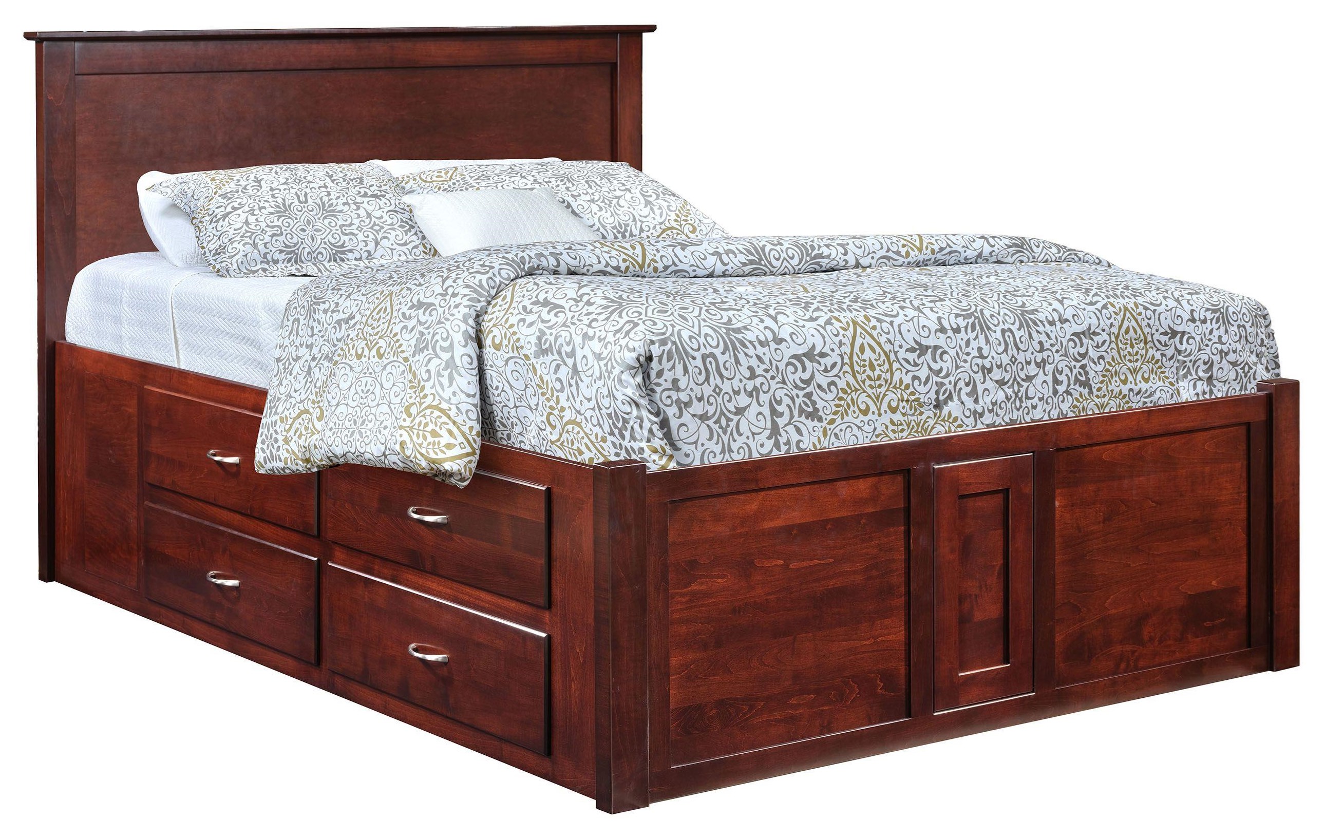 Nisley Shoreview WAYSH2090Q/KIT Customizable Queen Panel with Side Storage Wayside