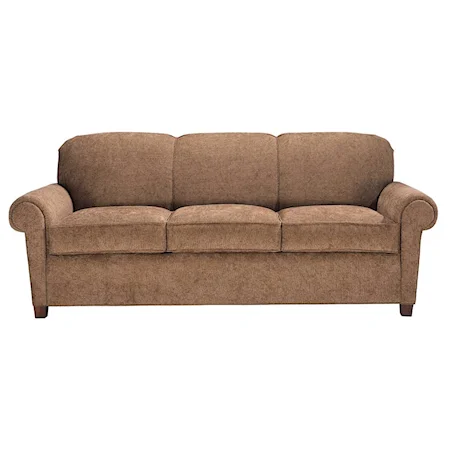 3 Seater Rolled Arm Sofa