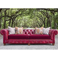 Traditional Sofa With Tufting