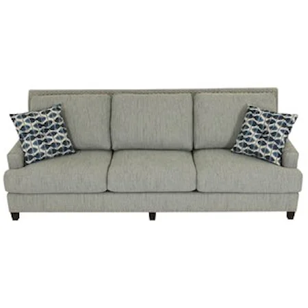 Grand Sofa with Optional Nailhead Trim