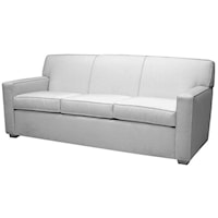 Contemporary Attached Back Sofa