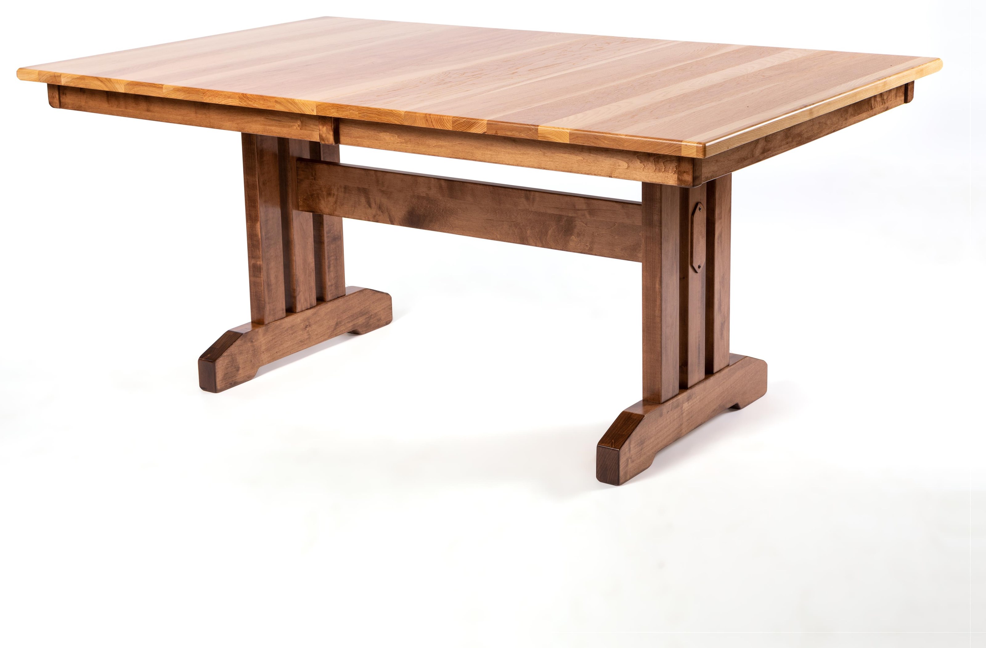 Mission trestle table sale