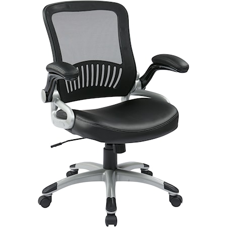 Screen Back Seat Managers Chair