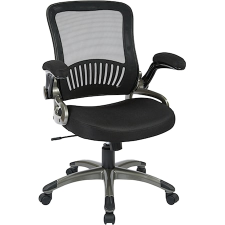 Screen Back and Mesh Seat Managers Chair