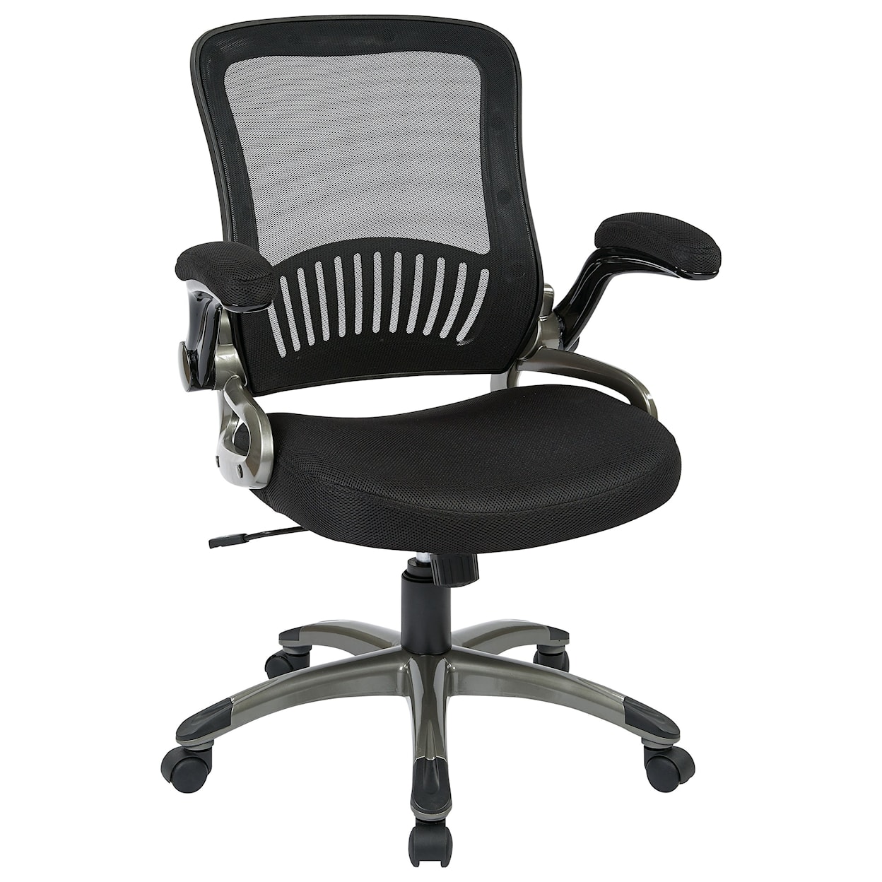 Office Star EM Series Screen Back and Mesh Seat Managers Chair