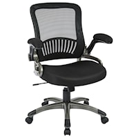 Screen Back and Mesh Seat Managers Chair
