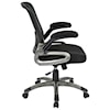 Office Star EM Series Screen Back and Mesh Seat Managers Chair