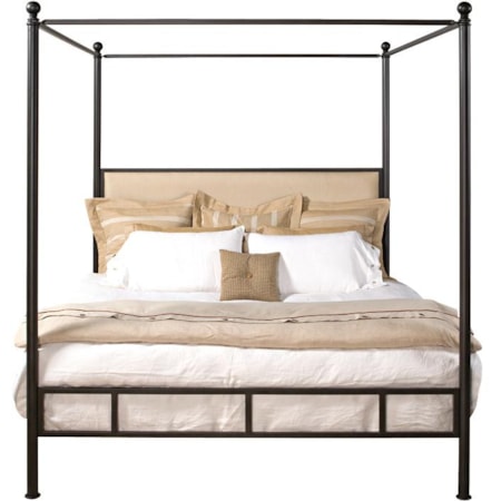 Audrey Metal Canopy Bed