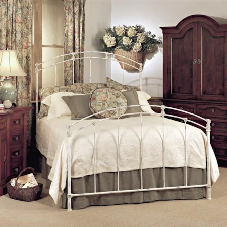 Claire Metal Headboard and Footboard Bed
