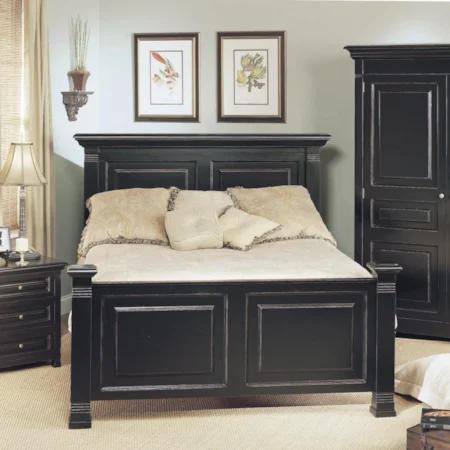 Lisette Wood Headboard and Footboard Bed