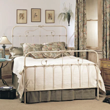 Tearcey Metal Headboard and Footboard Bed