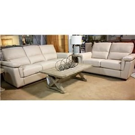 3 Seat Sofa with Pillow Arms