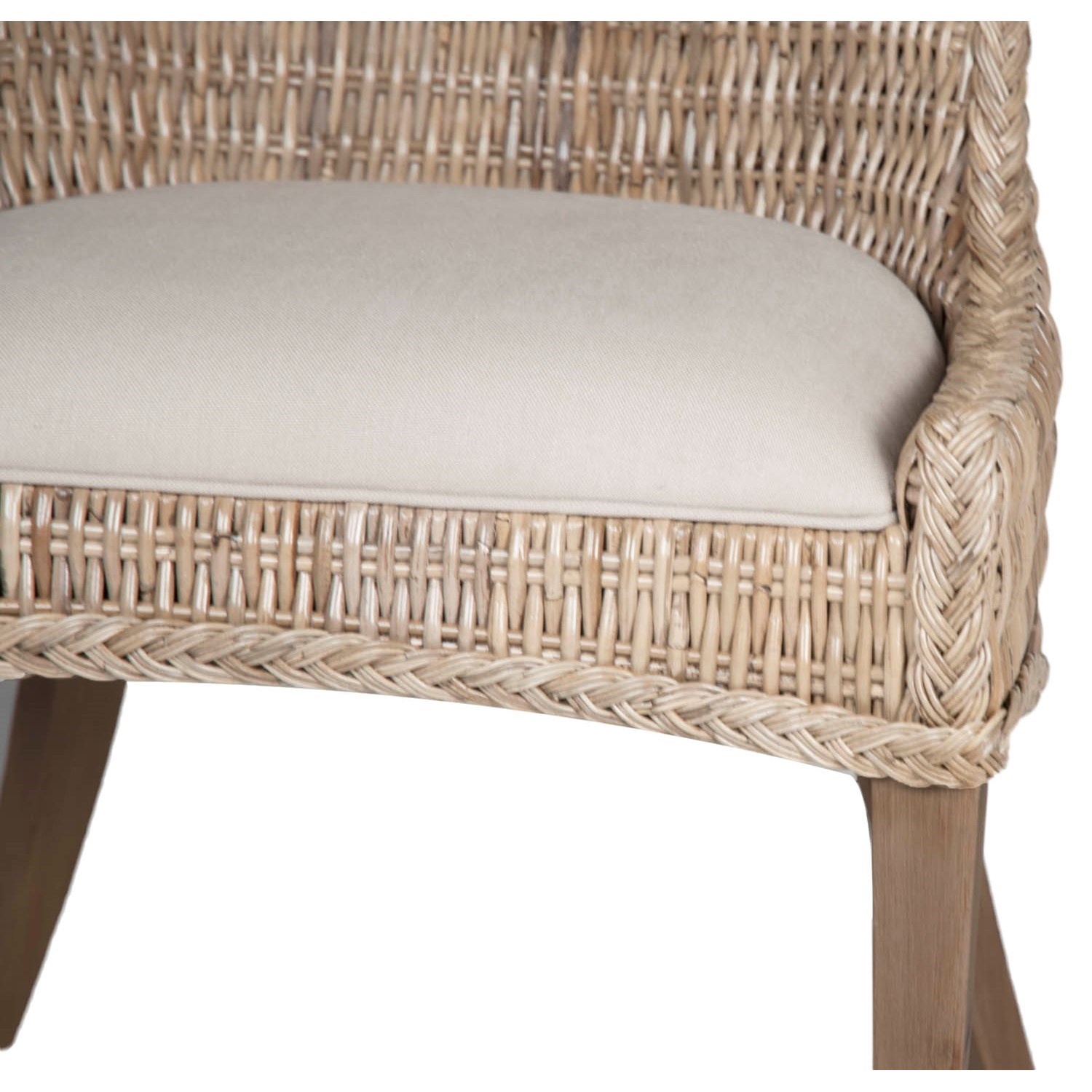 Essentials for Living Woven 6814CS.GKU/LGRY Greco Woven Counter Stool