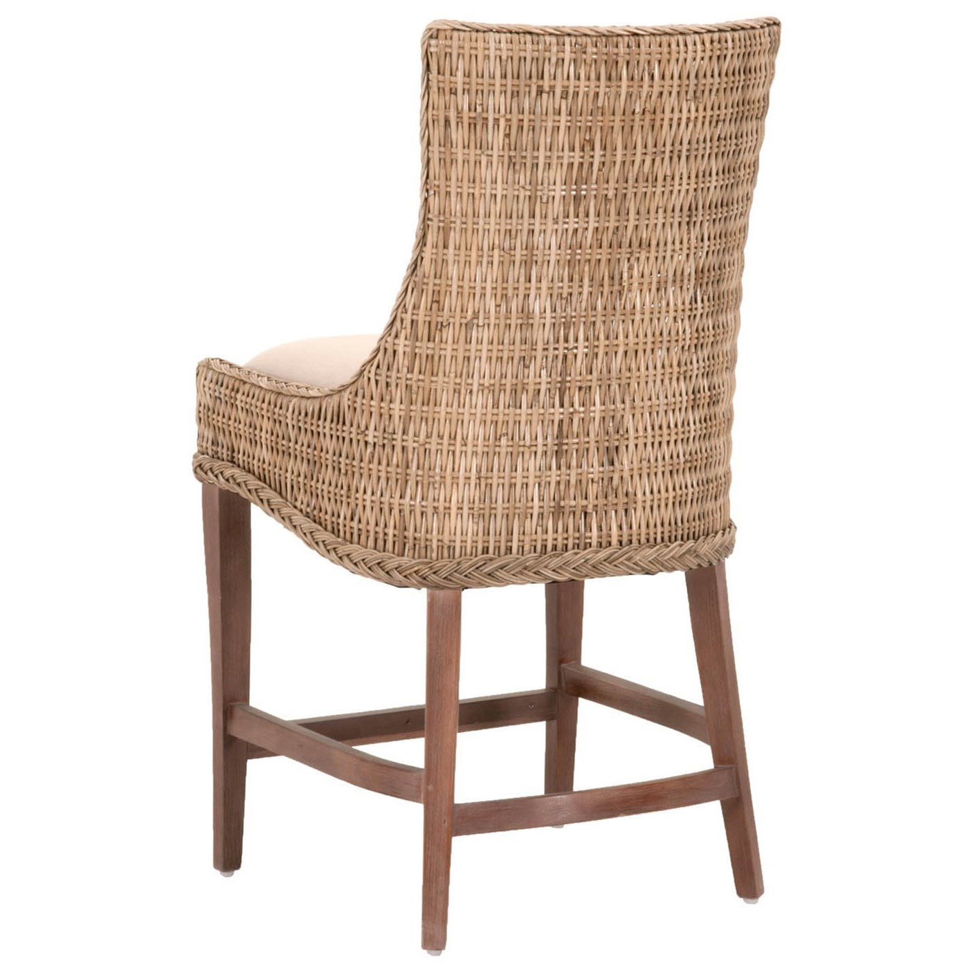 Essentials for Living Woven 6814CS.GKU/LGRY Greco Woven Counter Stool