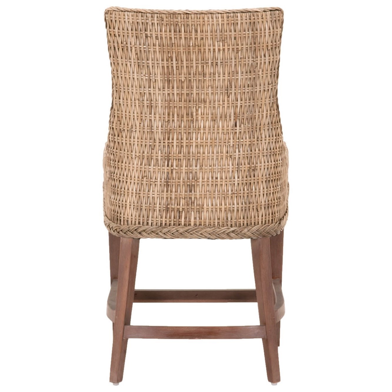 Essentials for Living Woven 6814CS.GKU/LGRY Greco Woven Counter Stool