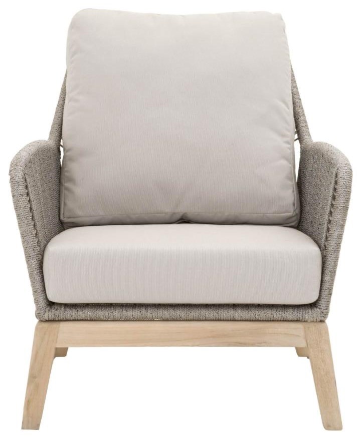 Essentials for Living Woven Loom Club Chair HomeWorld Furniture