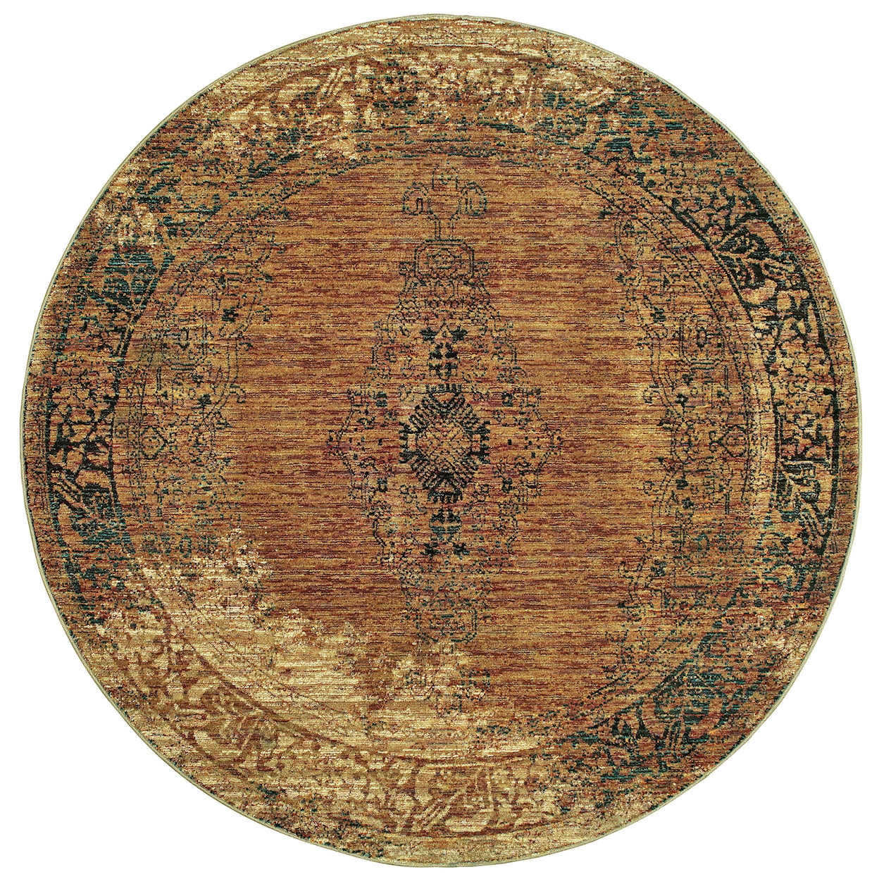 Oriental Weavers Andorra 7'10" Round Rug