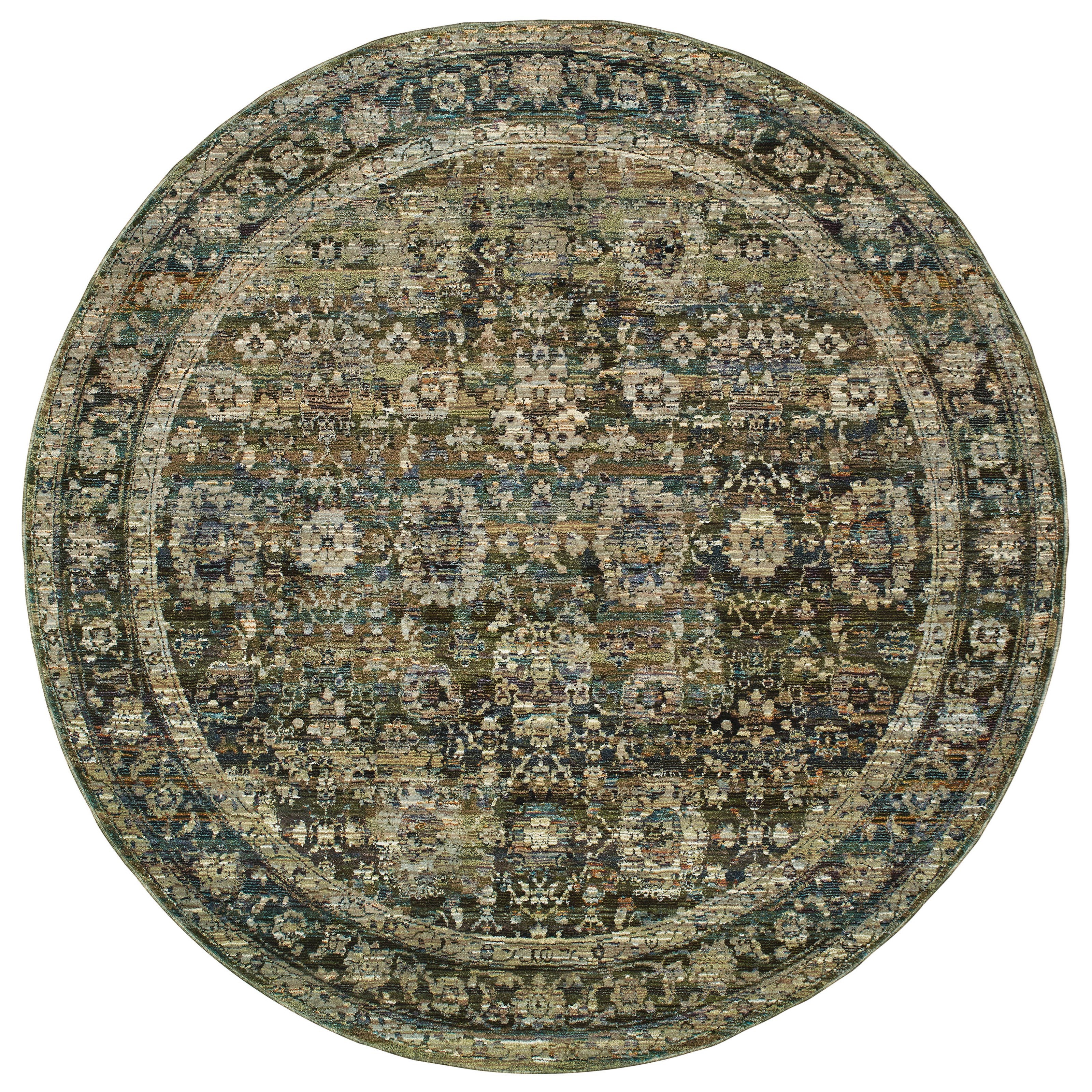 7'10" Round Rug