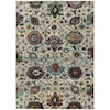 Oriental Weavers Andorra 3' 3" X  5' 2" Casual Stone/ Multi Rectangle