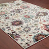 Oriental Weavers Andorra 3' 3" X  5' 2" Casual Stone/ Multi Rectangle