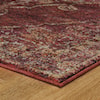 Oriental Weavers Andorra 3' 3" X  5' 2" Casual Red/ Gold Rectangle Ru