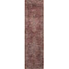 Oriental Weavers Andorra 5' 3" X  7' 3" Casual Red/ Gold Rectangle Ru